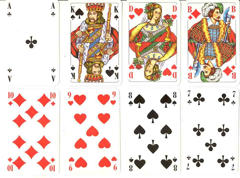 Französische Kartenspiel